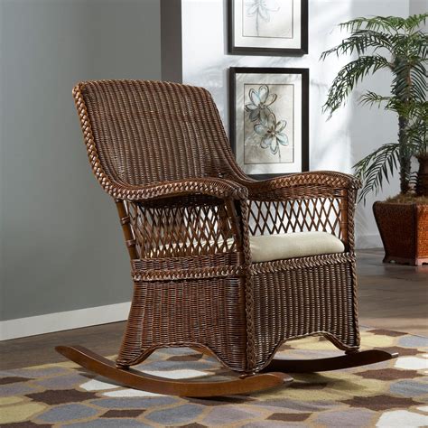 Relax in Style with a Wicker Rocking Chair